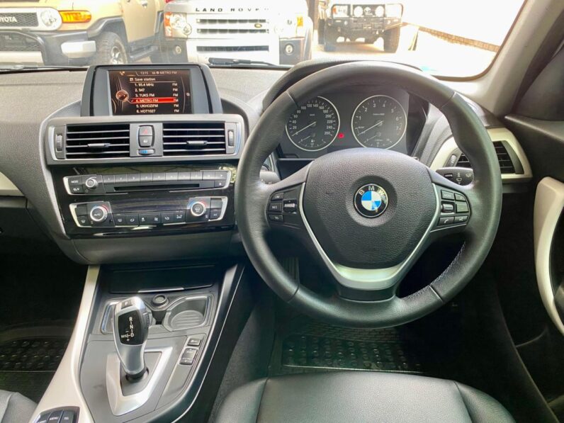 2015 BMW 1 Series 5-Door Facelift 120i Steptronic White