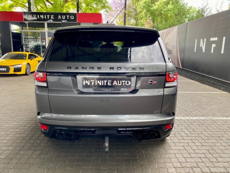 2017 Land Rover Range Rover Sport My22 5.0 P Svr (423kW) Grey