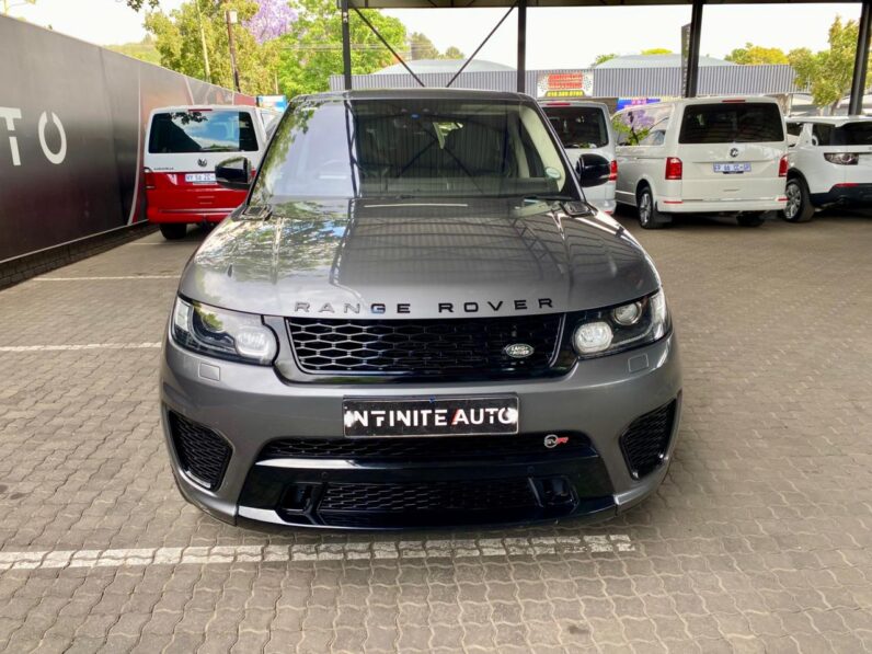 2017 Land Rover Range Rover Sport My22 5.0 P Svr (423kW) Grey