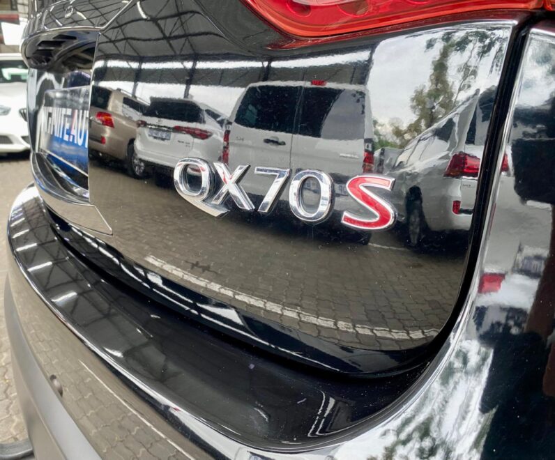 2016 Infiniti Qx70 3.0D S Black Edition At Black
