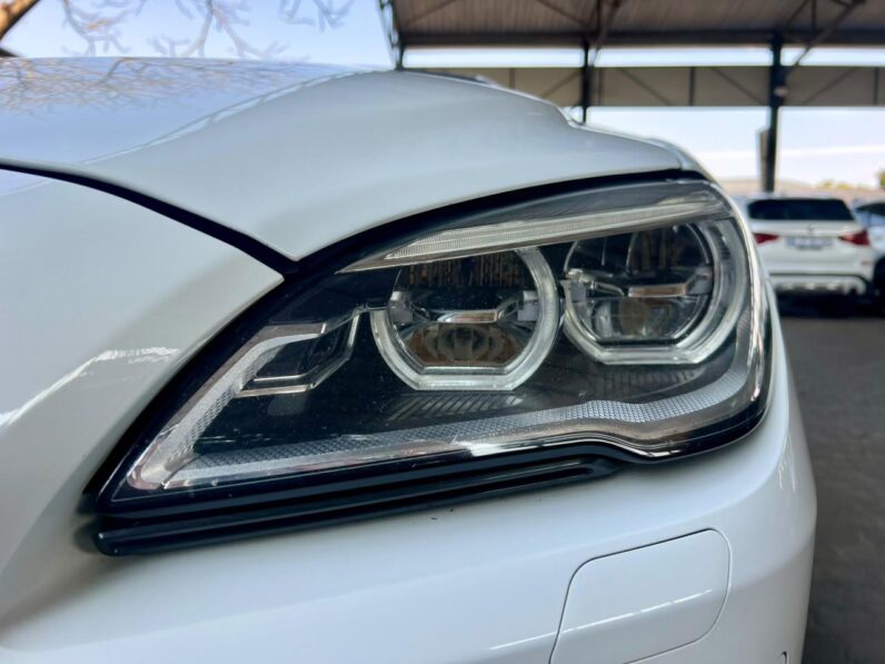 2015 BMW 6 Series Gran Coupe Facelift 640d M Sport Sport Steptronic White
