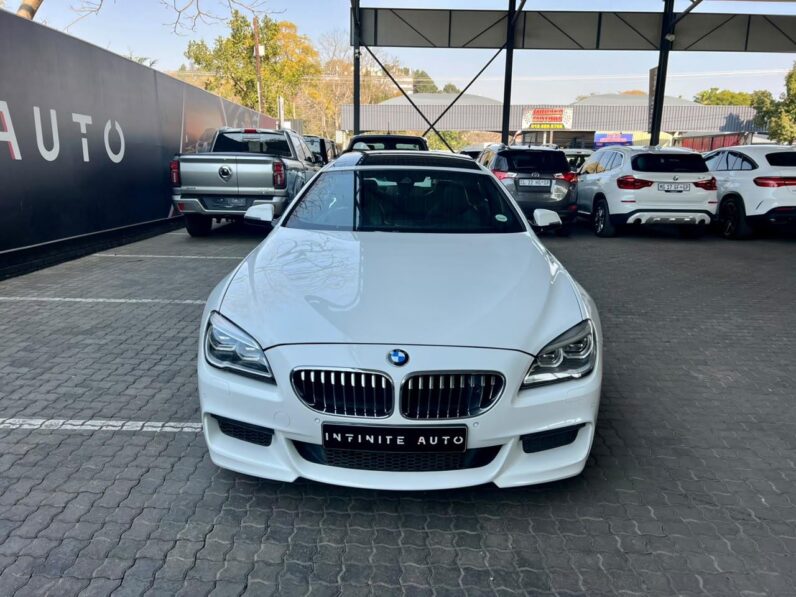 2015 BMW 6 Series Gran Coupe Facelift 640d M Sport Sport Steptronic White