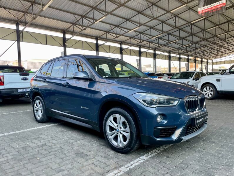 2016 BMW X1 My15 Sdrive20d Steptronic Blue