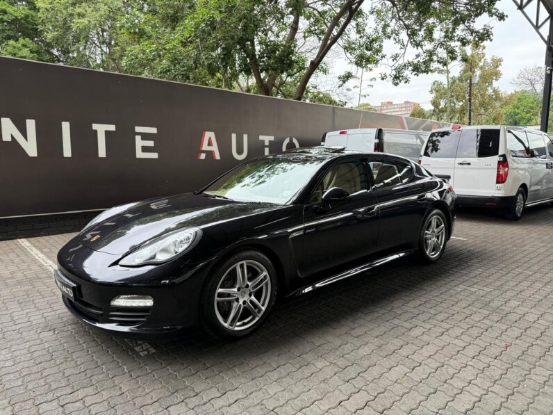 2012 Porsche Panamera 3.0 Diesel Tiptronic Black