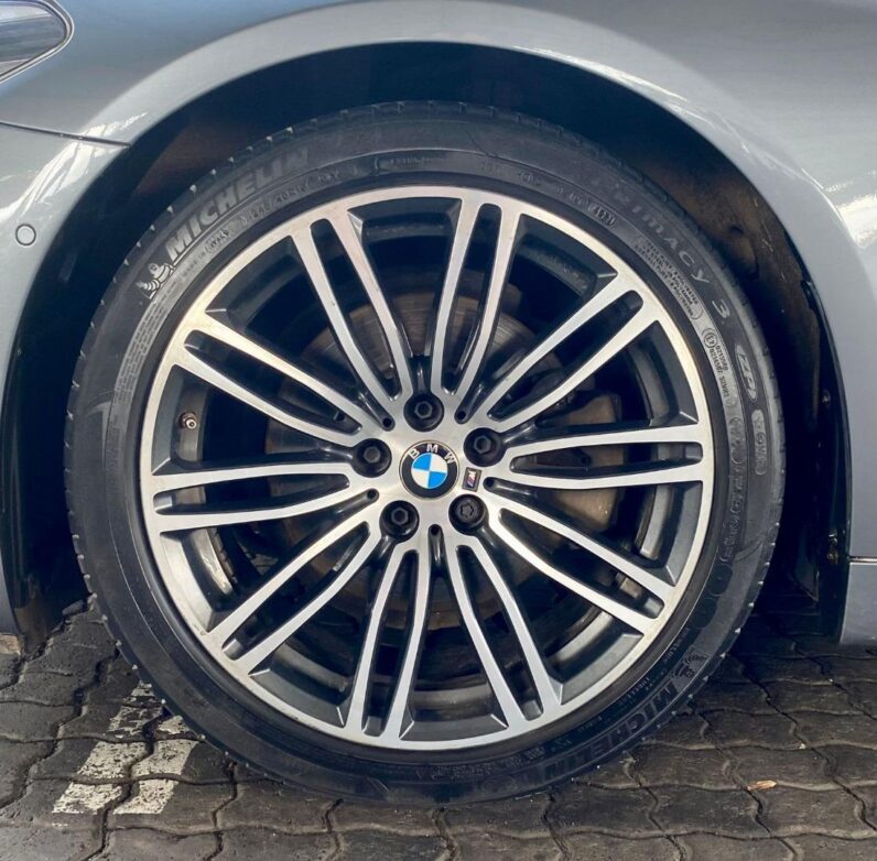 2018 BMW 5 Series Sedan My17 520d M Sport Steptronic Silver