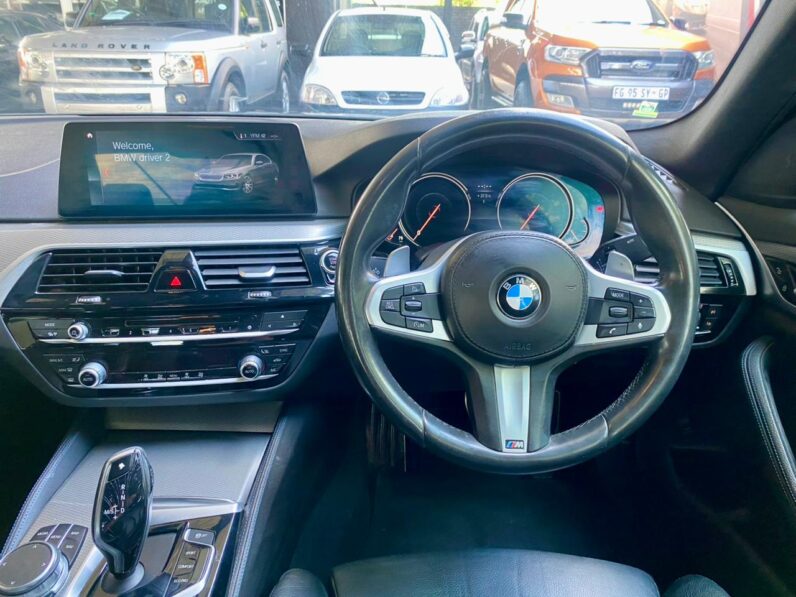 2018 BMW 5 Series Sedan My17 520d M Sport Steptronic Silver