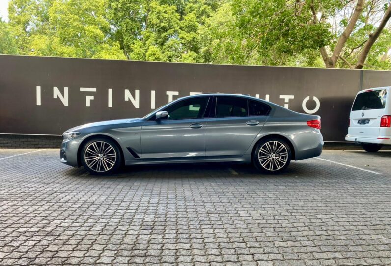 2018 BMW 5 Series Sedan My17 520d M Sport Steptronic Silver