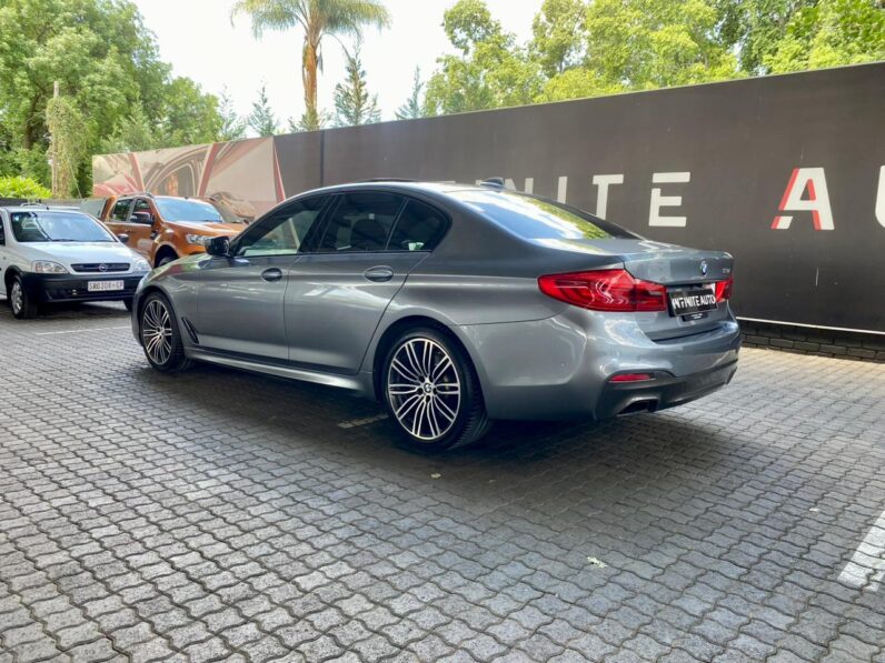 2018 BMW 5 Series Sedan My17 520d M Sport Steptronic Silver