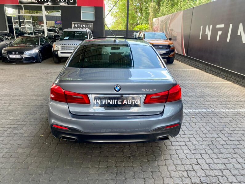 2018 BMW 5 Series Sedan My17 520d M Sport Steptronic Silver