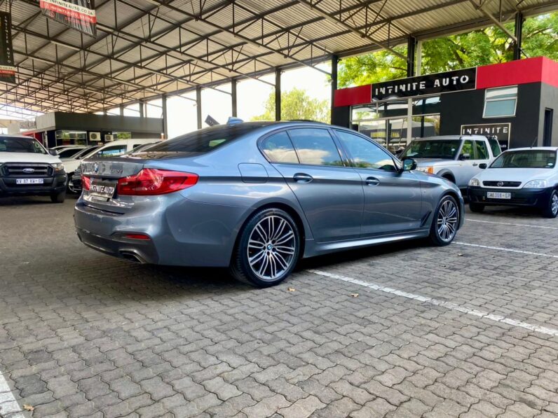 2018 BMW 5 Series Sedan My17 520d M Sport Steptronic Silver