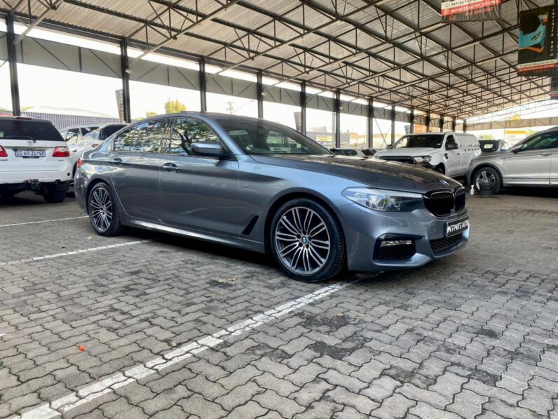2018 BMW 5 Series Sedan My17 520d M Sport Steptronic Silver
