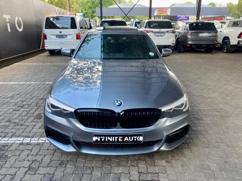2018 BMW 5 Series Sedan My17 520d M Sport Steptronic Silver