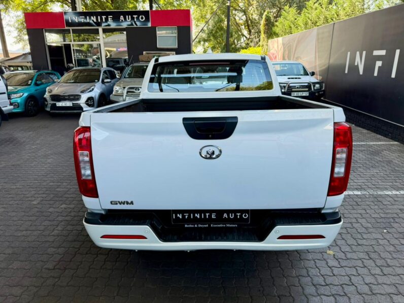 2022 Gwm P Series My20 2.0 Td Dlx D/cab 4X2 Mt White