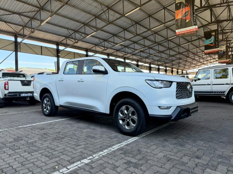 2022 Gwm P Series My20 2.0 Td Dlx D/cab 4X2 Mt White