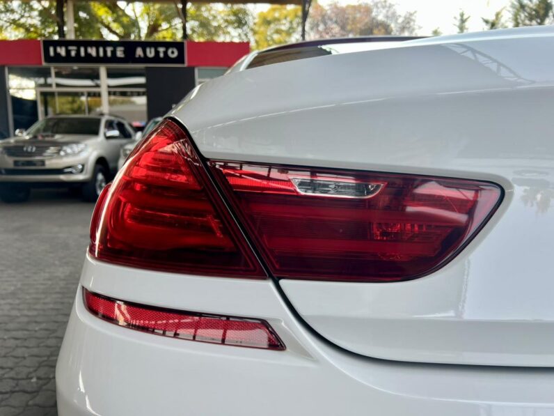 2015 BMW 6 Series Gran Coupe Facelift 640d M Sport Sport Steptronic White