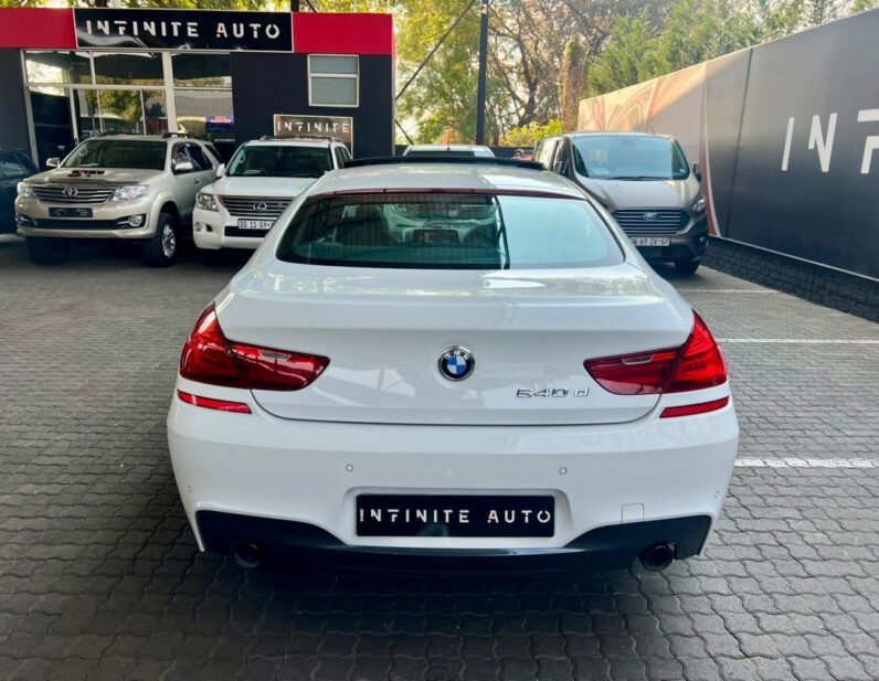 2015 BMW 6 Series Gran Coupe Facelift 640d M Sport Sport Steptronic White