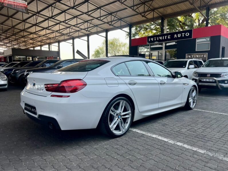 2015 BMW 6 Series Gran Coupe Facelift 640d M Sport Sport Steptronic White