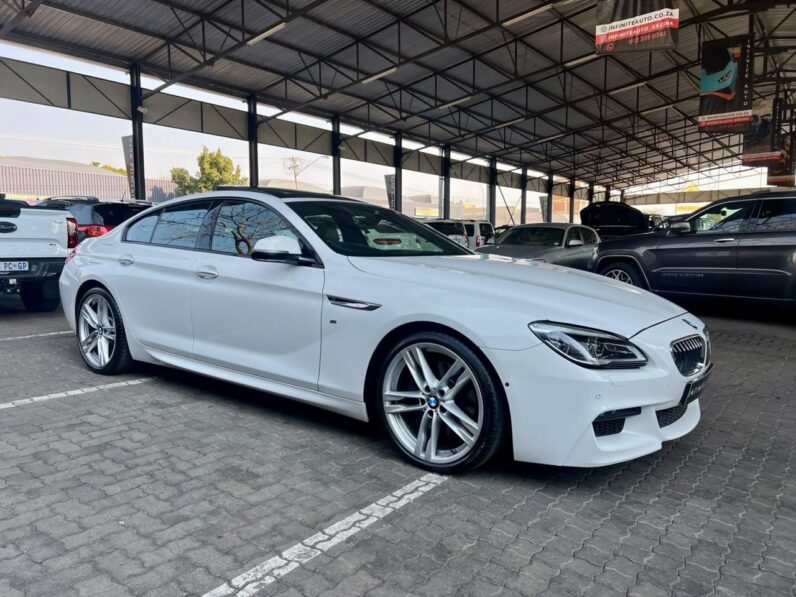 2015 BMW 6 Series Gran Coupe Facelift 640d M Sport Sport Steptronic White