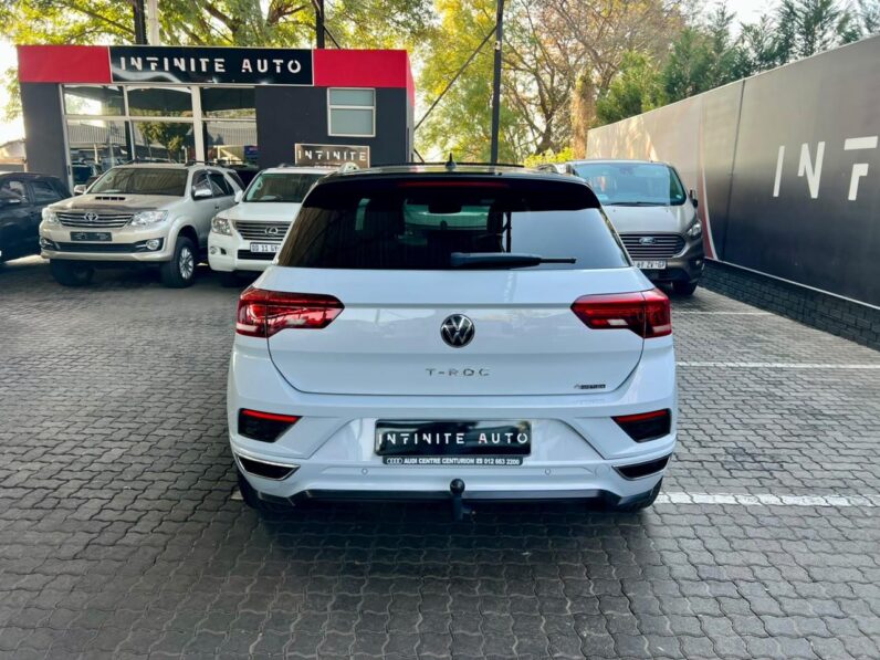 2021 Volkswagen T-Roc My22 2.0 Tsi R-Line Dsg White