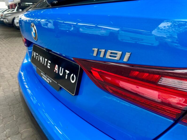 2020 BMW 1 Series My20 118i M Sport Sport Steptronic Blue