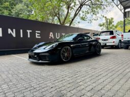 2021 Porsche 718 4.0 Cayman Gt4 Black