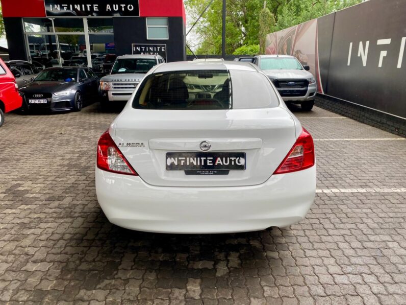 2014 Nissan Almera 1.5 Acenta At White