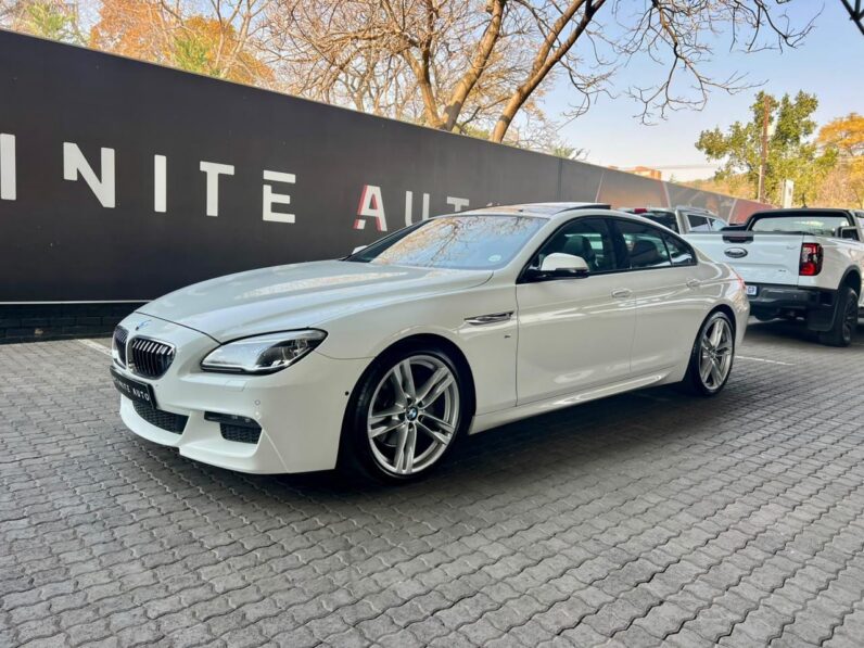 2015 BMW 6 Series Gran Coupe Facelift 640d M Sport Sport Steptronic White