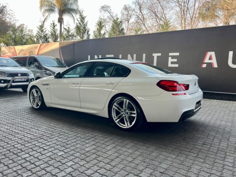 2015 BMW 6 Series Gran Coupe Facelift 640d M Sport Sport Steptronic White