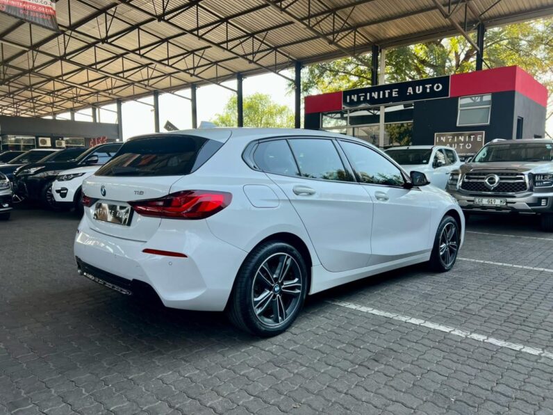 2020 BMW 1 Series My20 118i Sport Line Sport Steptronic White
