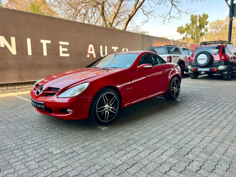 2007 Mercedes Benz Slk Slk 200 K Red