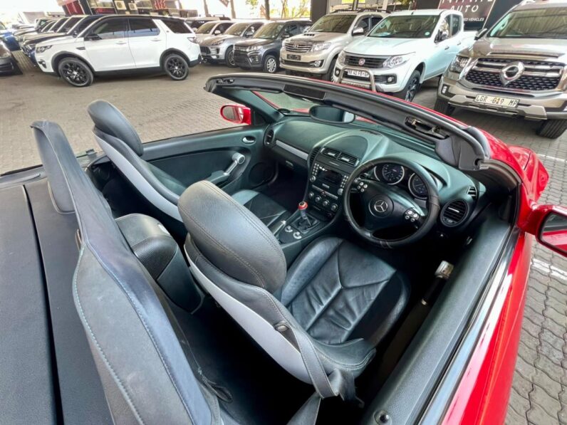 2007 Mercedes Benz Slk Slk 200 K Red