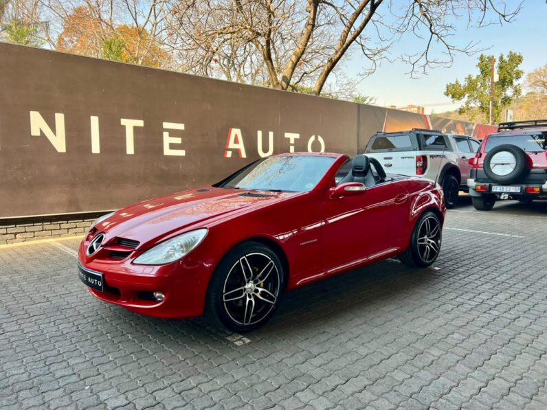 2007 Mercedes Benz Slk Slk 200 K Red