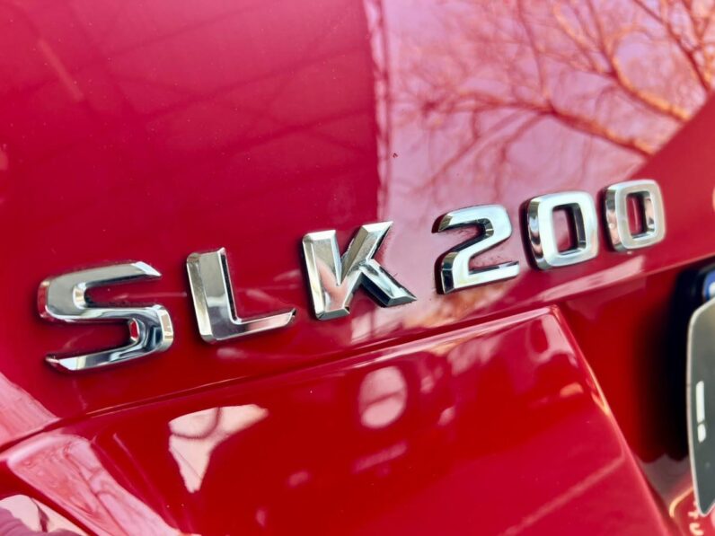 2007 Mercedes Benz Slk Slk 200 K Red