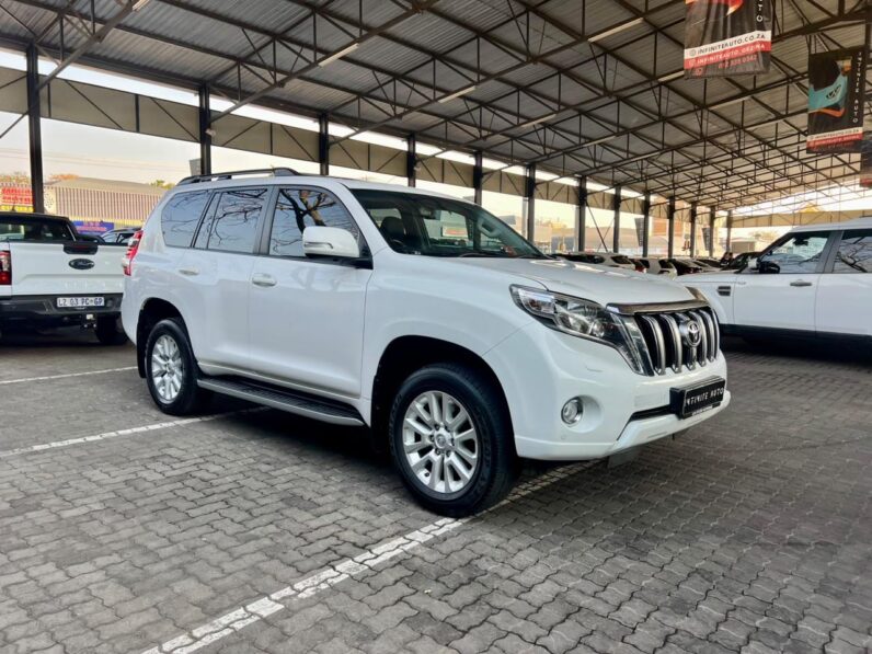 2014 Toyota Land Cruiser Prado 3.0DT Vx Sunroof At White