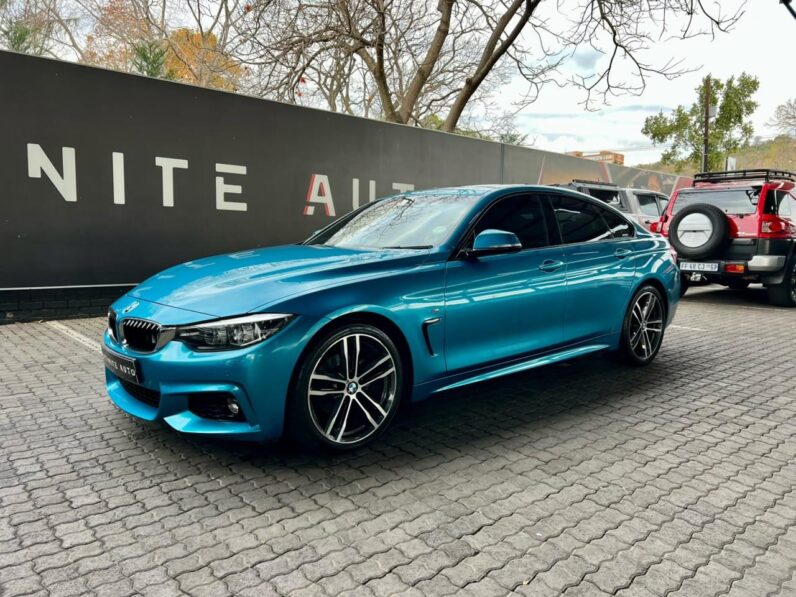 2018 BMW 4 Series Gran Coupe 420i M Sport Steptronic Blue