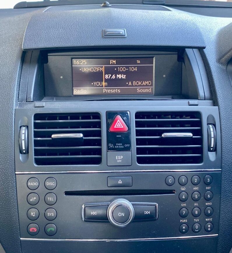 2008 Mercedes Benz C-Class Sedan C 220cdi Avantgarde Touchshift Grey