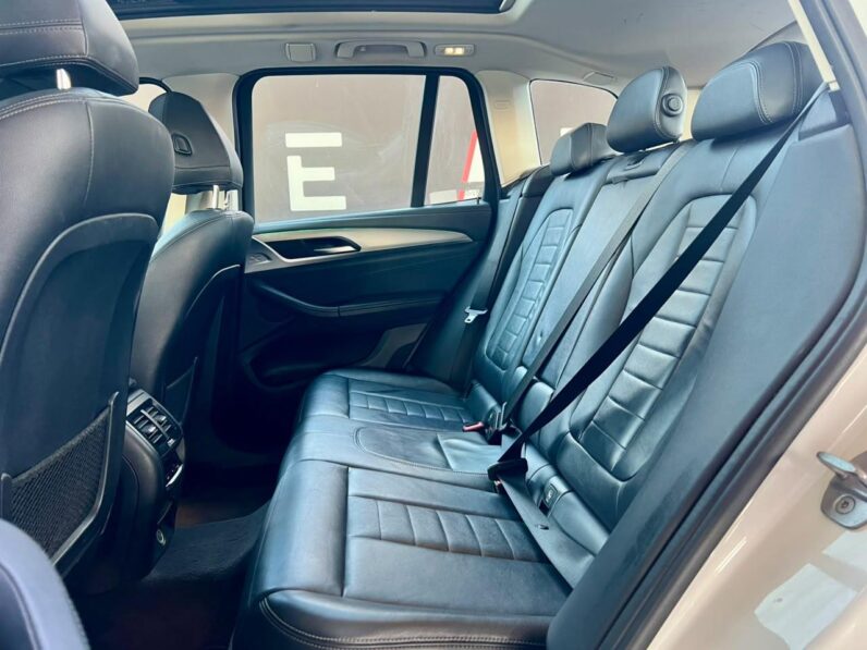 2018 BMW X3 My18 Xdrive30d Luxury Line Sports Steptr White
