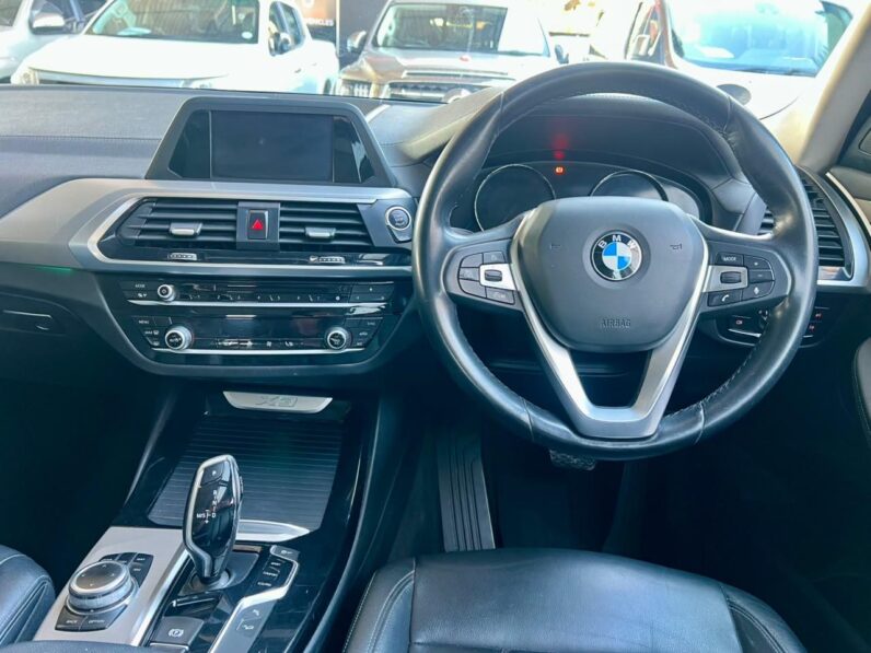 2018 BMW X3 My18 Xdrive30d Luxury Line Sports Steptr White
