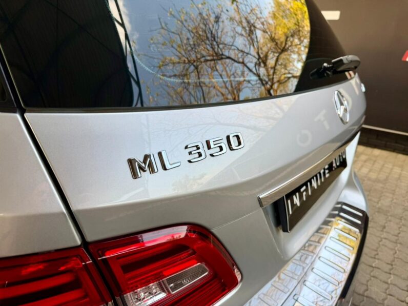 2013 Mercedes Benz Ml Ml 350 Btec 4matic Sport 7G-Tronic Silver