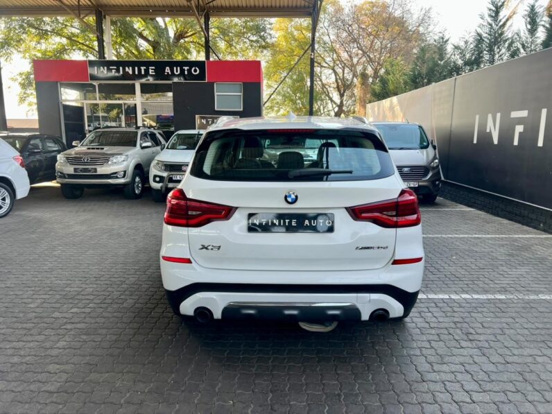 2018 BMW X3 My18 Xdrive30d Luxury Line Sports Steptr White