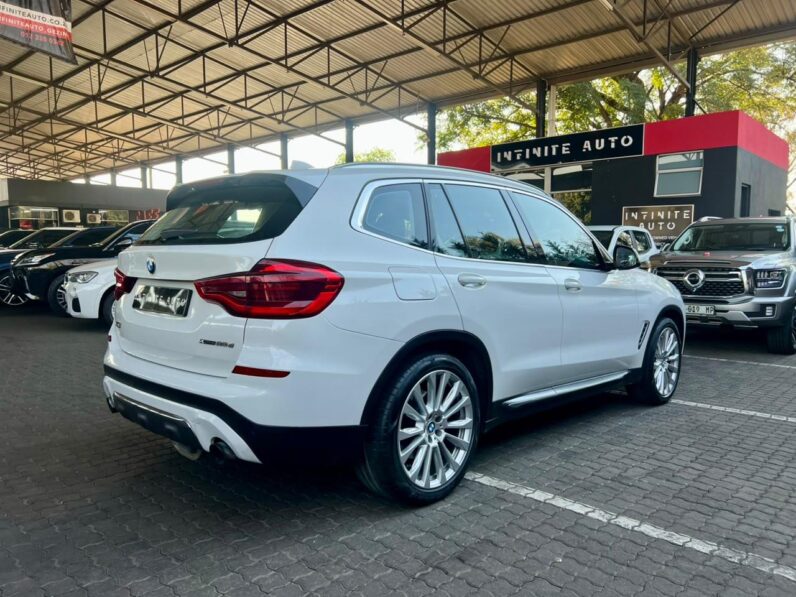 2018 BMW X3 My18 Xdrive30d Luxury Line Sports Steptr White
