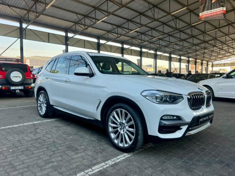 2018 BMW X3 My18 Xdrive30d Luxury Line Sports Steptr White