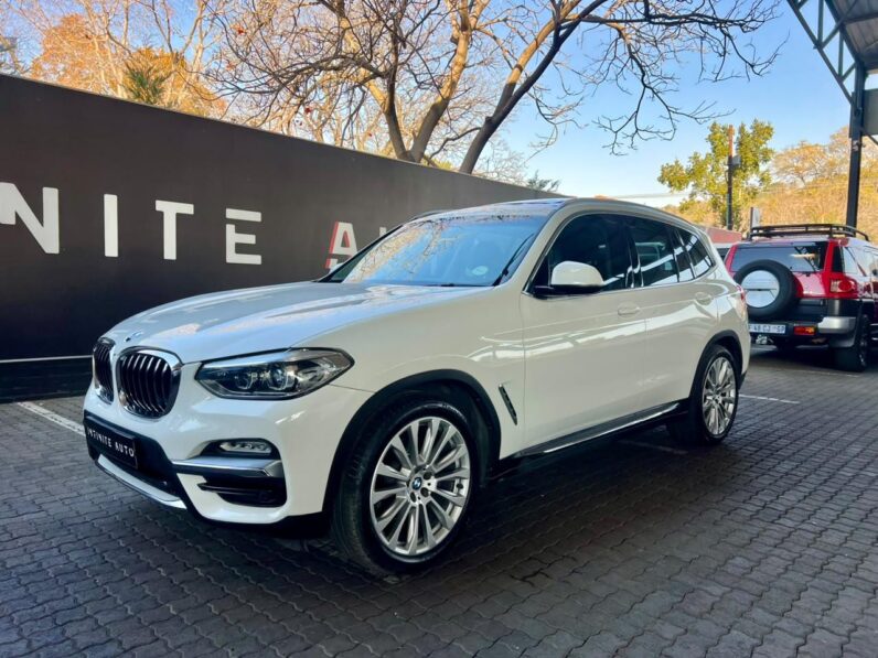 2018 BMW X3 My18 Xdrive30d Luxury Line Sports Steptr White