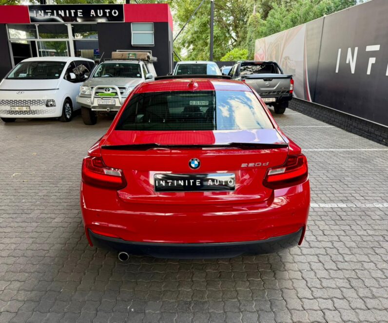 2014 BMW 2 Series Coupe 220d M Sport Steptronic Red