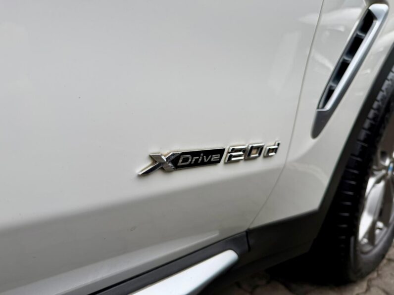 2018 BMW X3 My18 Xdrive20d Steptronic White
