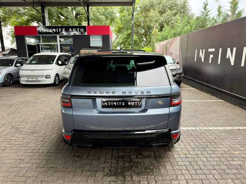 2018 Land Rover Range Rover Sport My19 3.0 D Se (225kW) Silver