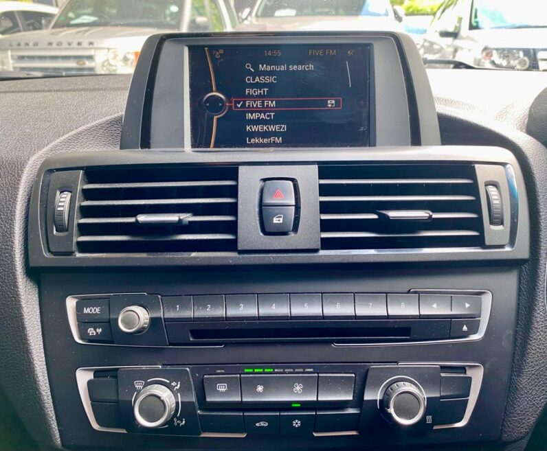 2012 BMW 1 Series 5-Door 118i Sport Line Steptronic White