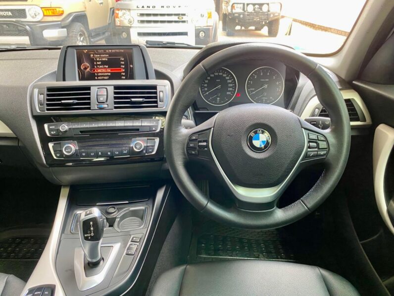 2015 BMW 1 Series 5-Door Facelift 120i Steptronic White