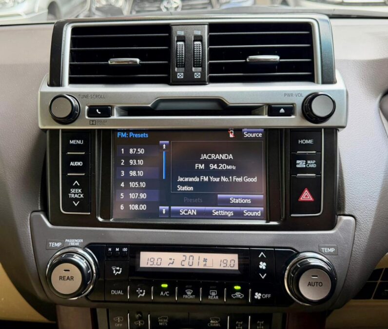 2014 Toyota Prado 4.0 V6 Vx At White