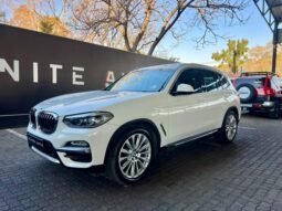 2018 BMW X3 My18 Xdrive30d Luxury Line Sports Steptr White
